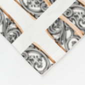 Filigrane Muster Fleecedecke (Ecke)