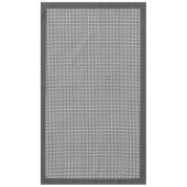 Filigree Black Medalion Pattern Tischdecke (Vorderseite)