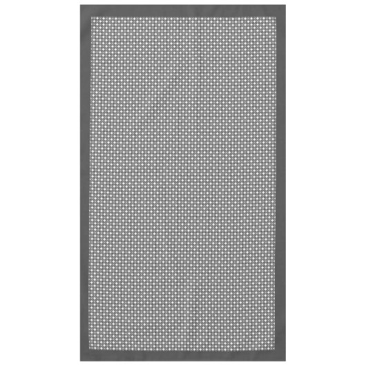 Filigree Black Medalion Pattern Tischdecke (Vorderseite)