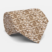 Filigree Cross Design Pattern Krawatte (Gerollt)