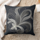 Filigree Flow Circle Kissen (Decke)