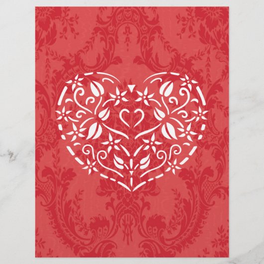 Filigree Heart Flyer (Vorne)