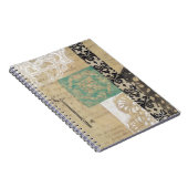 Filigree & Key II Notizblock (Rechte Seite)