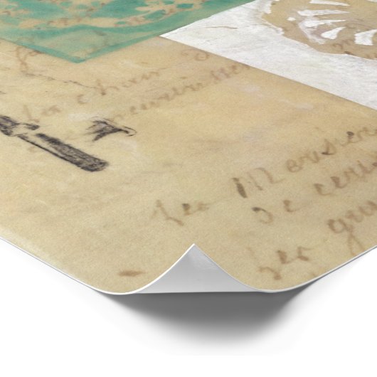 Filigree & Key II Poster (Ecke)