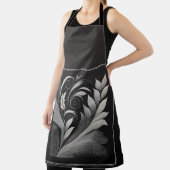 Filigree Leaf Frame Apron Schürze (InSitu)
