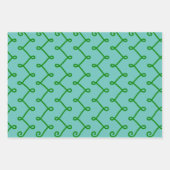 Filigree Lines Fun Art Wrap Handwerkspapier Geschenkpapier Set (Vorderseite 2)