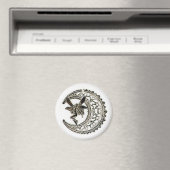 Filigree Moon Fairy Magnet (In Situ (Geschirrspüler))