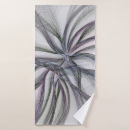 Filigree Motions Modernes Abstraktes Schwingen des Badehandtuch