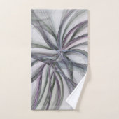 Filigree Motions Modernes Abstraktes Schwingen des Badhandtuch Set (Handtuch)