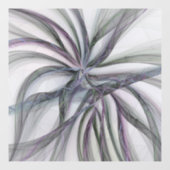 Filigree Motions Modernes Abstraktes Schwingen des Fensteraufkleber (Blatt)