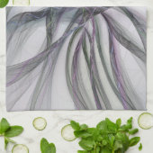 Filigree Motions Modernes Abstraktes Schwingen des Geschirrtuch (Gefaltet)