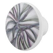 Filigree Motions Modernes Abstraktes Schwingen des Keramikknauf (Rechts)