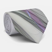 Filigree Motions Modernes Abstraktes Schwingen des Krawatte (Gerollt)