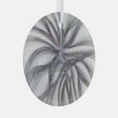 Filigree Motions Modernes Abstraktes Schwingen des Ornament Aus Glas (Vorderseite Rechts)