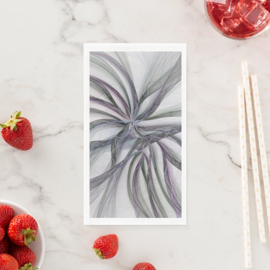 Filigree Motions Modernes Abstraktes Schwingen des Serviette (Beispiel)