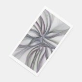 Filigree Motions Modernes Abstraktes Schwingen des Serviette (Ecke)