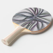 Filigree Motions Modernes Abstraktes Schwingen des Tischtennis Schläger (Vorderseite)