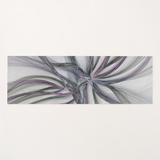 Filigree Motions Modernes Abstraktes Schwingen des Yogamatte (Vorderseite (Horizontal))