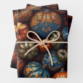 Filigree Pumpkin Geschenkpapier Set (Beispiel)
