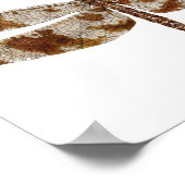 Filigree Skimmer Dragonfly Poster (Ecke)