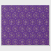 Filigree Star von David Wrapping Paper Geschenkpapier (Flach)