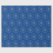 Filigree Star von David Wrapping Paper Geschenkpapier (Flach)