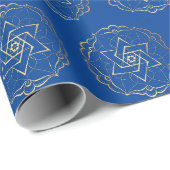 Filigree Star von David Wrapping Paper Geschenkpapier (Rolleneckpunkt)