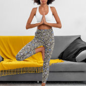 Filigree und Elephants Capri Leggings