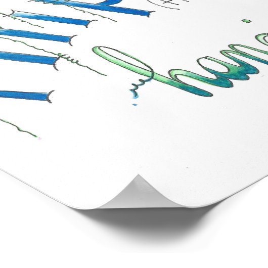 Filipendulär Poster (Ecke)