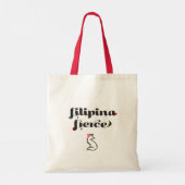 Filipina Fabulous Statement Tragetasche (Rückseite)