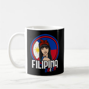 Filipina Königin Filipino Flag Philippinen Pilipin Kaffeetasse