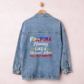 Filipina Nanay Mama Pinay Fi Jeansjacke (Hangar)