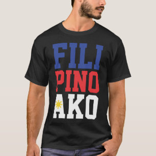 Filipino Ako (nur Front) T-Shirt