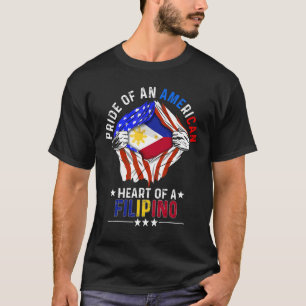 Filipino-Amerikaner Amerika Stolz Ausland Philippi T-Shirt