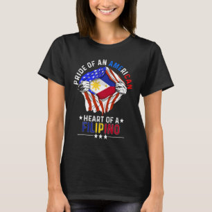 Filipino-Amerikaner Amerika Stolz Ausland Philippi T-Shirt