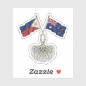 Filipino-Australier Aufkleber (Blatt)