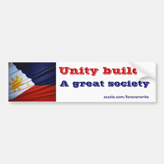 Filipino Autoaufkleber (Vorne)