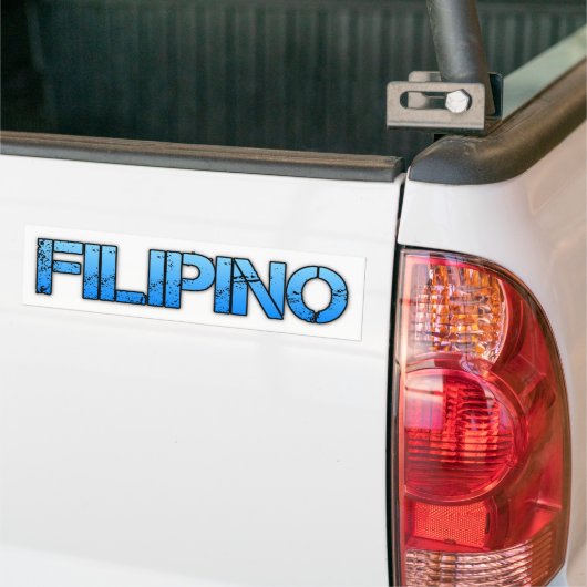FILIPINO AUTOAUFKLEBER (Auf Lkw)