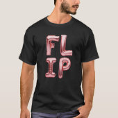 Filipino Balloon Pinoy Flip Short For Filipino T-Shirt (Vorderseite)