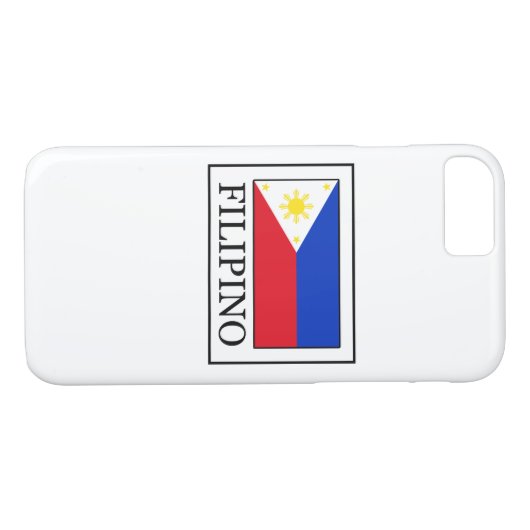 Filipino Case-Mate iPhone Hülle (Rückseite (Horizontal))