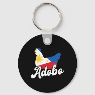 Filipino Chicken Adobo Lustiges Design Pinoy Stolz Schlüsselanhänger