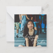 Filipino Christmas Maligayang Pasko Mitteilungskarte (Vorderseite)