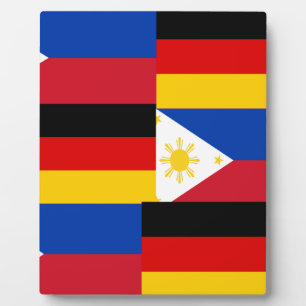 FILIPINO-DEUTSCHLAND FOTOPLATTE