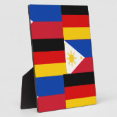 FILIPINO-DEUTSCHLAND FOTOPLATTE (Seite)