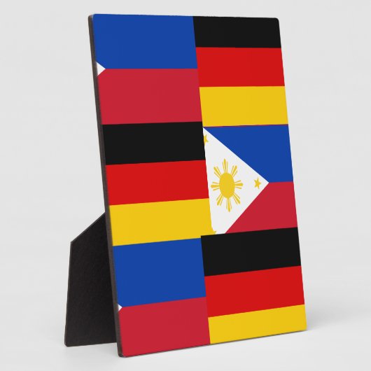 FILIPINO-DEUTSCHLAND FOTOPLATTE (Seite)