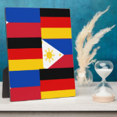 FILIPINO-DEUTSCHLAND FOTOPLATTE (Seite)