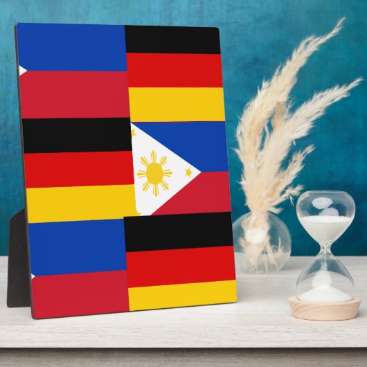 FILIPINO-DEUTSCHLAND FOTOPLATTE (Seite)