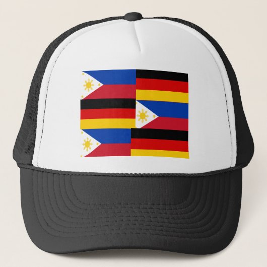 FILIPINO-DEUTSCHLAND TRUCKERKAPPE (Vorderseite)