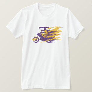 Filipino Dreirad Pinoy Stolz Grafische Silhouette T-Shirt