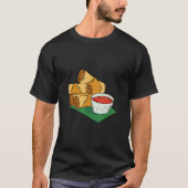 Filipino Filipino Frische Pasta machen T-Shirt (Vorderseite)